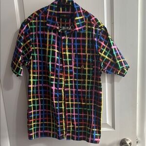 Multicolor Plaid Men's Shirt
